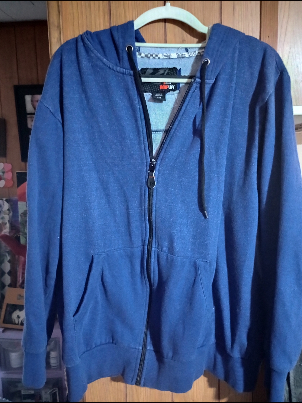 Junkyard Men’s Navy Full-Zip Hooded Sweatshirt